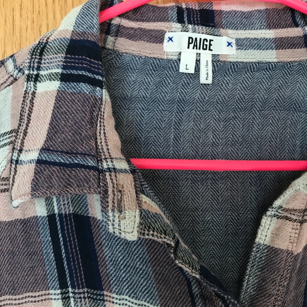 Pink Paige Flannel